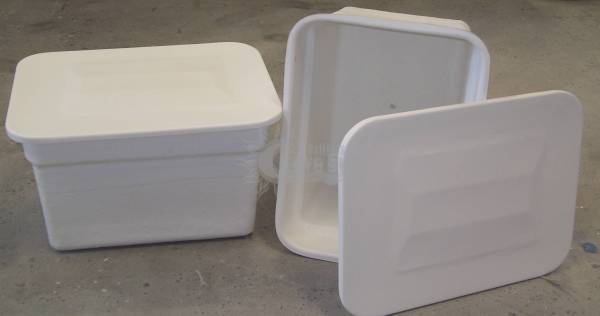 Depósito rectangular con tapa - Imagen 2